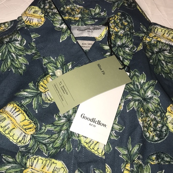 Goodfellow & Co. Pineapple Button Down - Picture 4 of 6